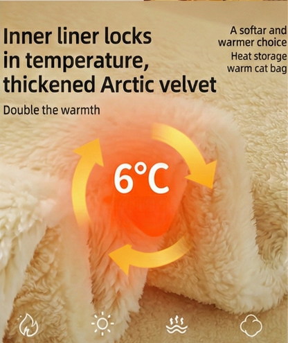 Space Capsule Cat Carrier Bag – Breathable, Large Space, Cozy Liner